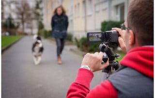 Kai Hartmann Hund mit Kamera gefilmt